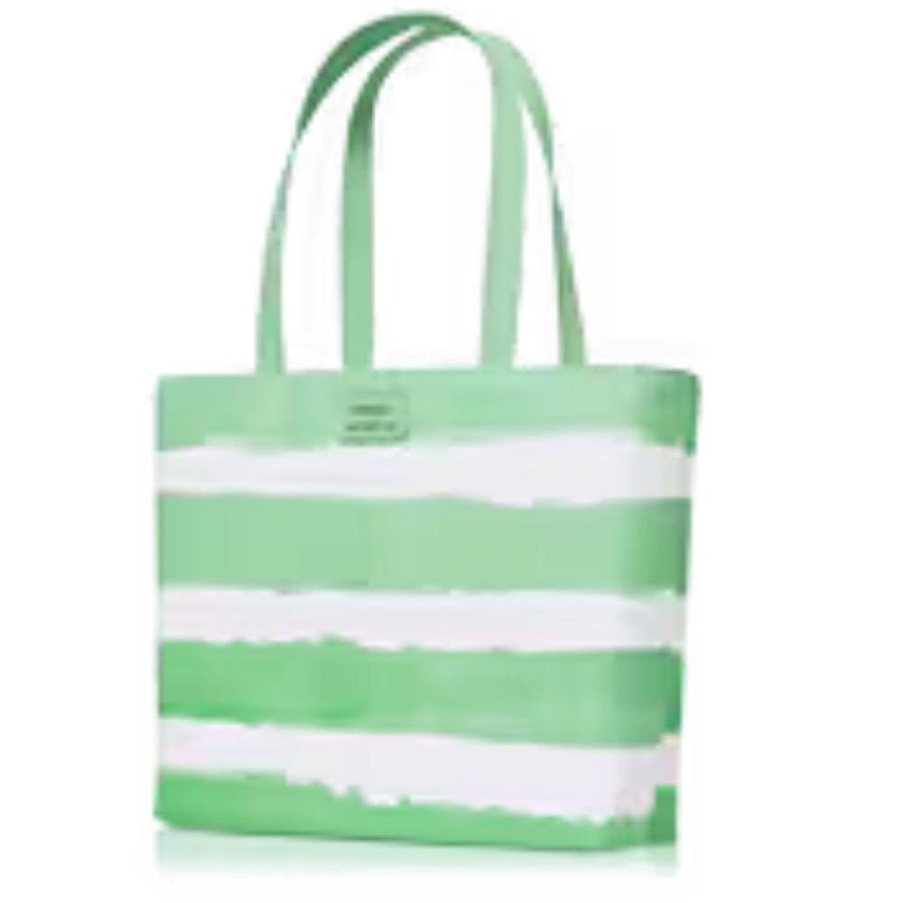Clinique x Drawbertson Mint Green Tote